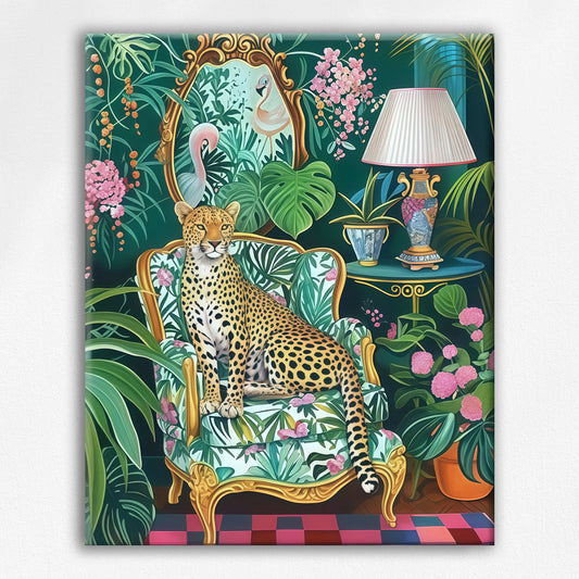 Leopard’s Lush Parlor Retreat
