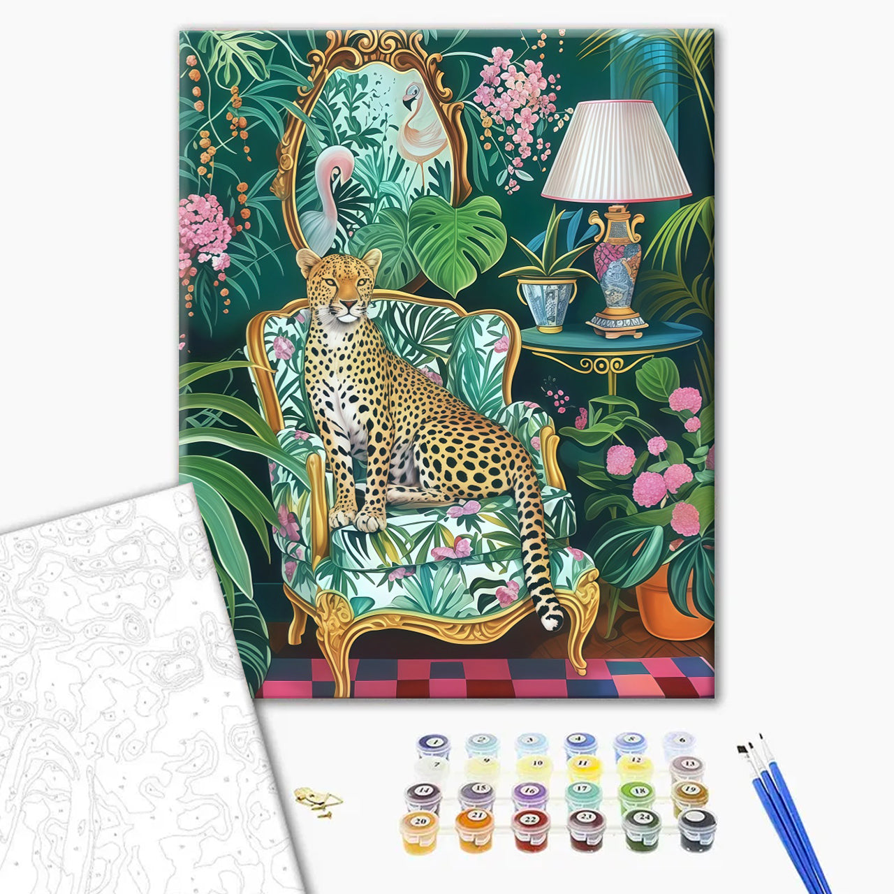 Leopard’s Lush Parlor Retreat