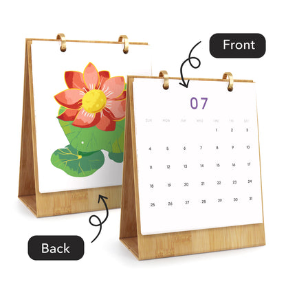2027Flower Series-Calendar