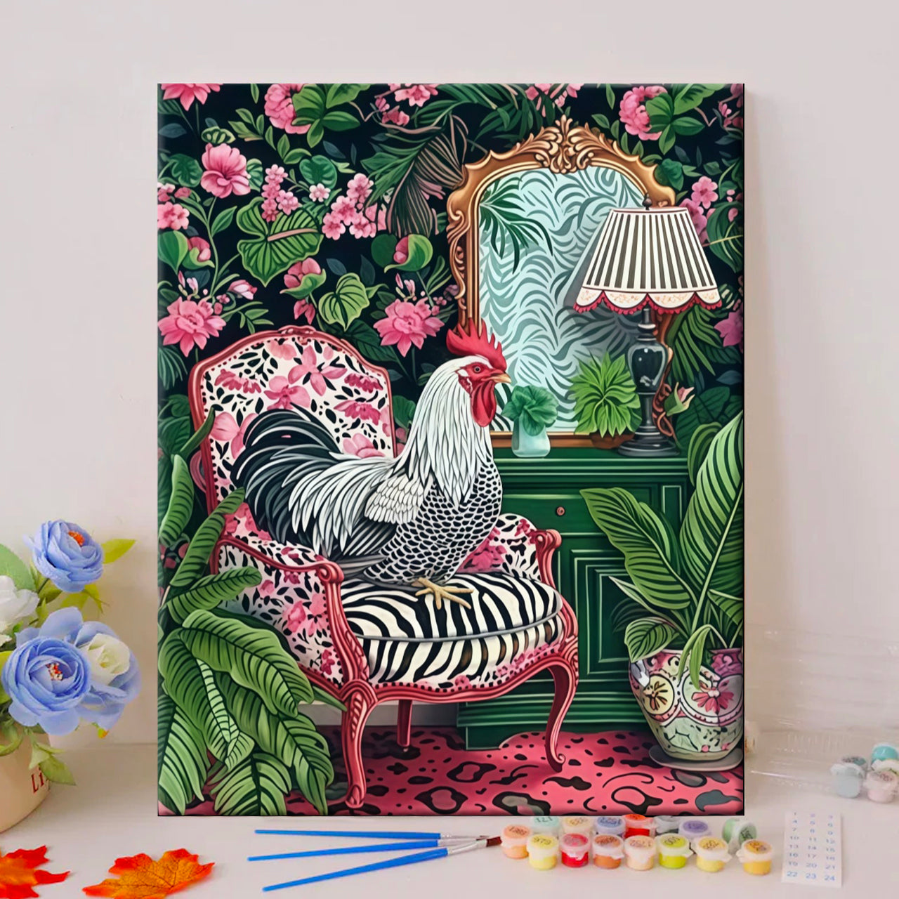 Rooster’s Bold Floral Lounge