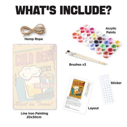 First Choice for Dinner - Metal Tin Sign Paint