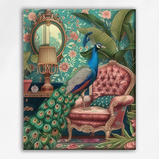 Peacock’s Elegant Floral Parlour