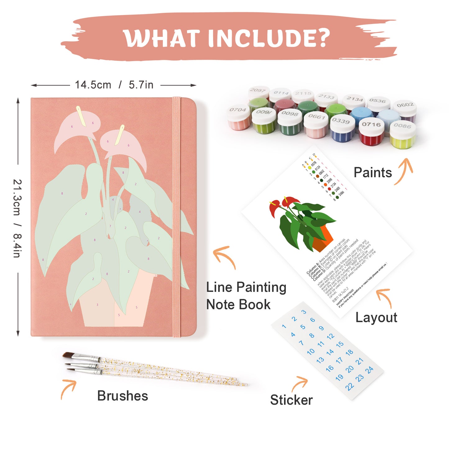 Anthurium PBN Notebook