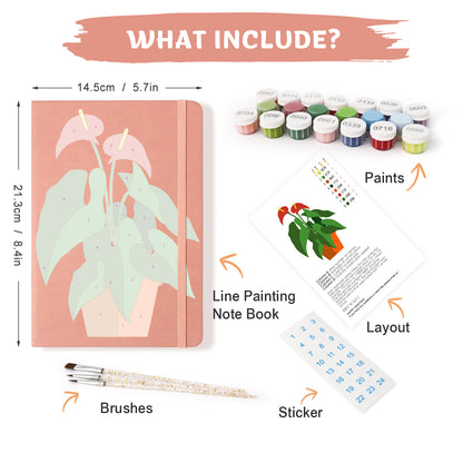 Anthurium PBN Notebook