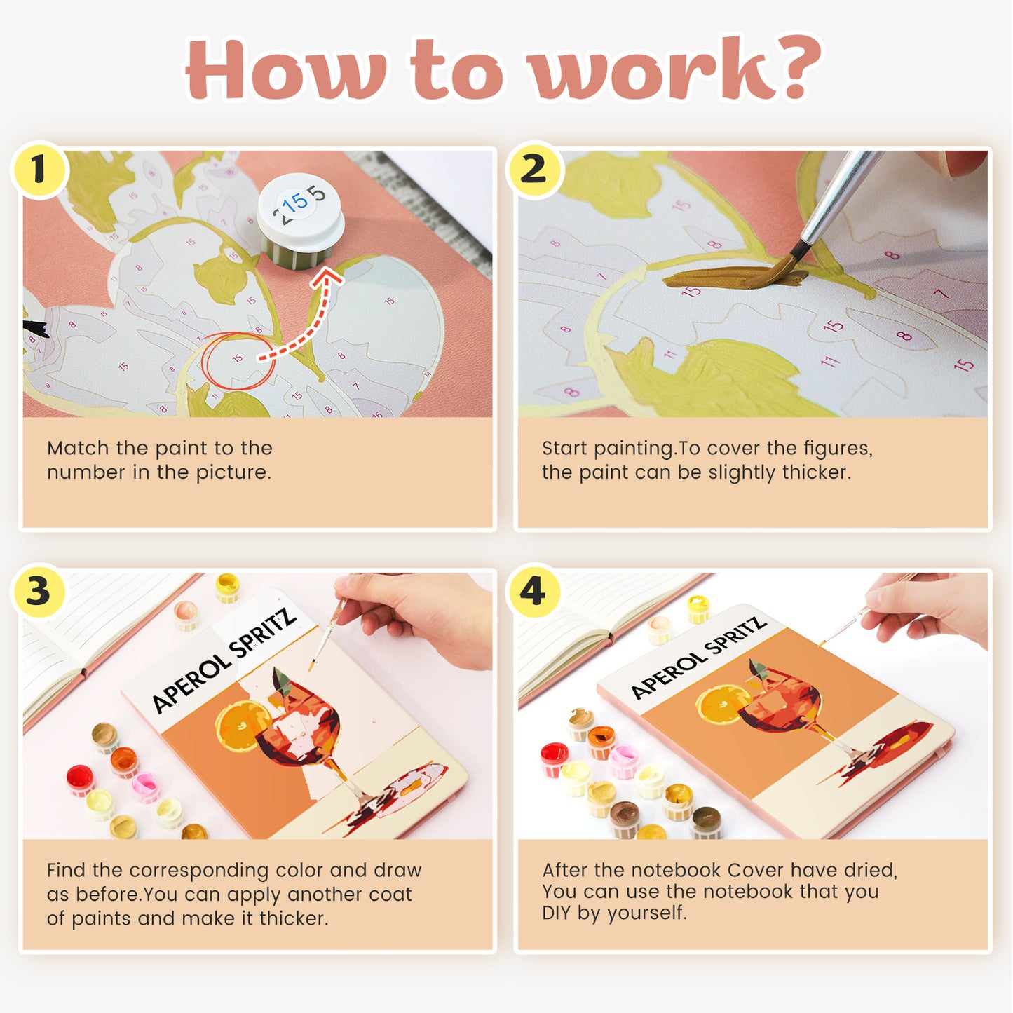 Aperol Spritz PBN Notebook