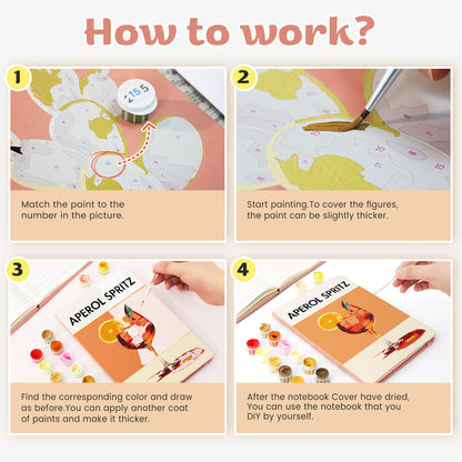 Aperol Spritz PBN Notebook