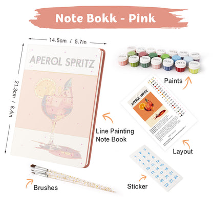 Aperol Spritz PBN Notebook