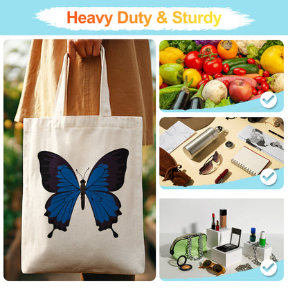 Blue Butterfly PBN Bag