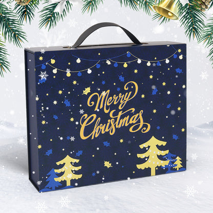Blue Christmas-DP Calendar Gift Box
