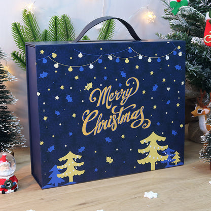 Blue Christmas-DP Calendar Gift Box