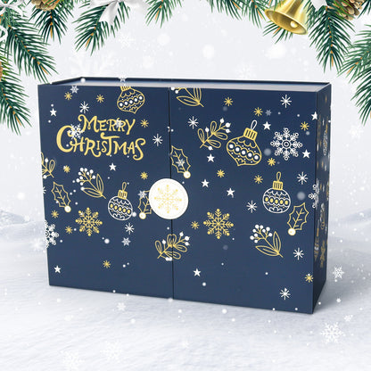 Blue Snowflake Christmas-PBN Calendar Gift Box