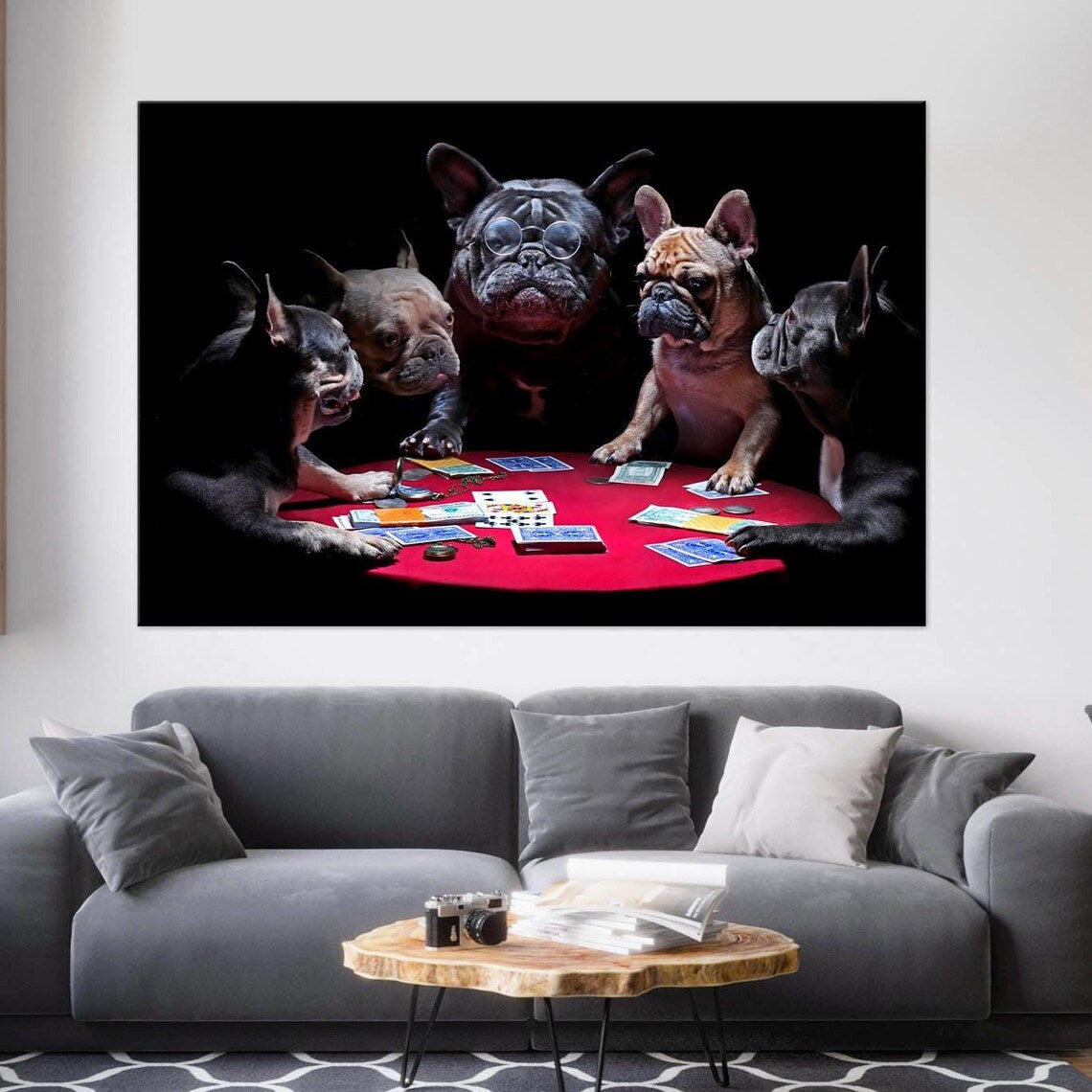 Bulldog's Gamble - Paint by Numbers Kits