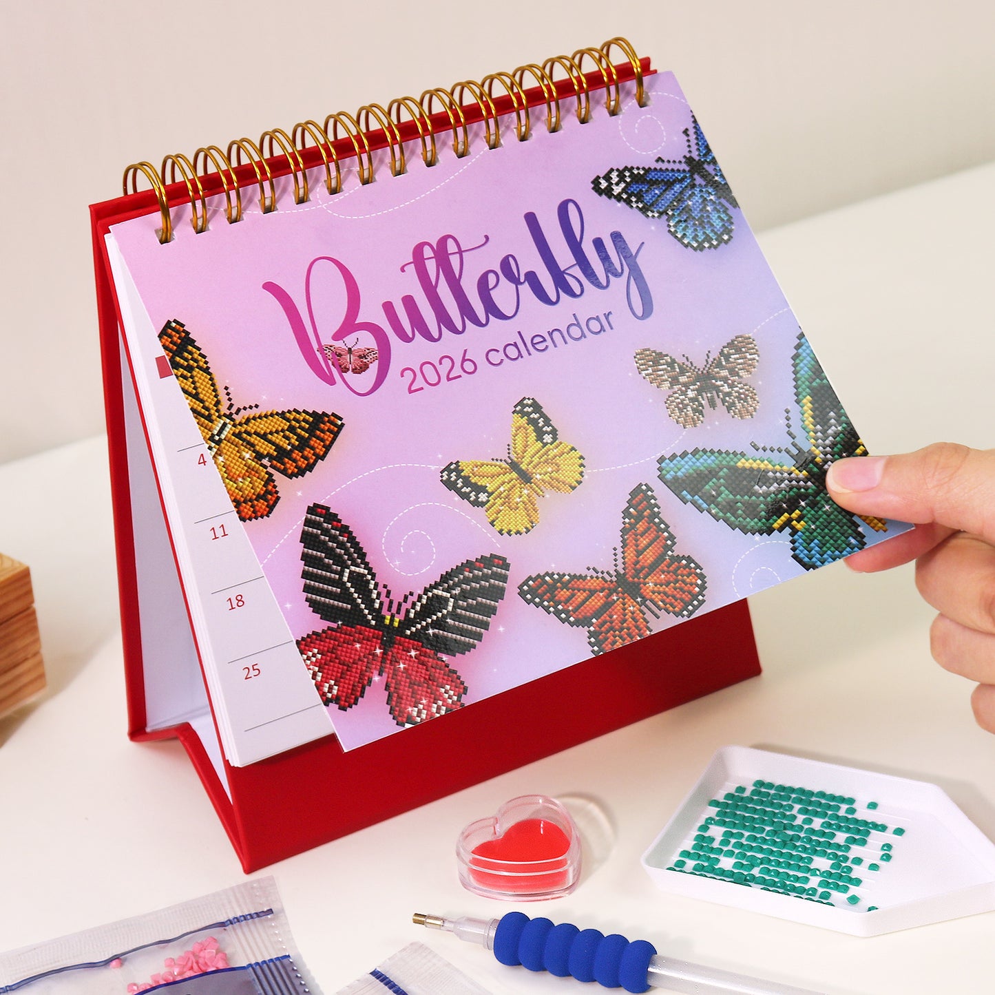 Butterfly DIY 2026 Calendar