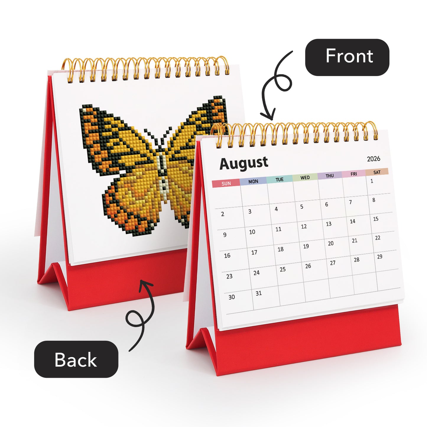 Butterfly DIY 2026 Calendar