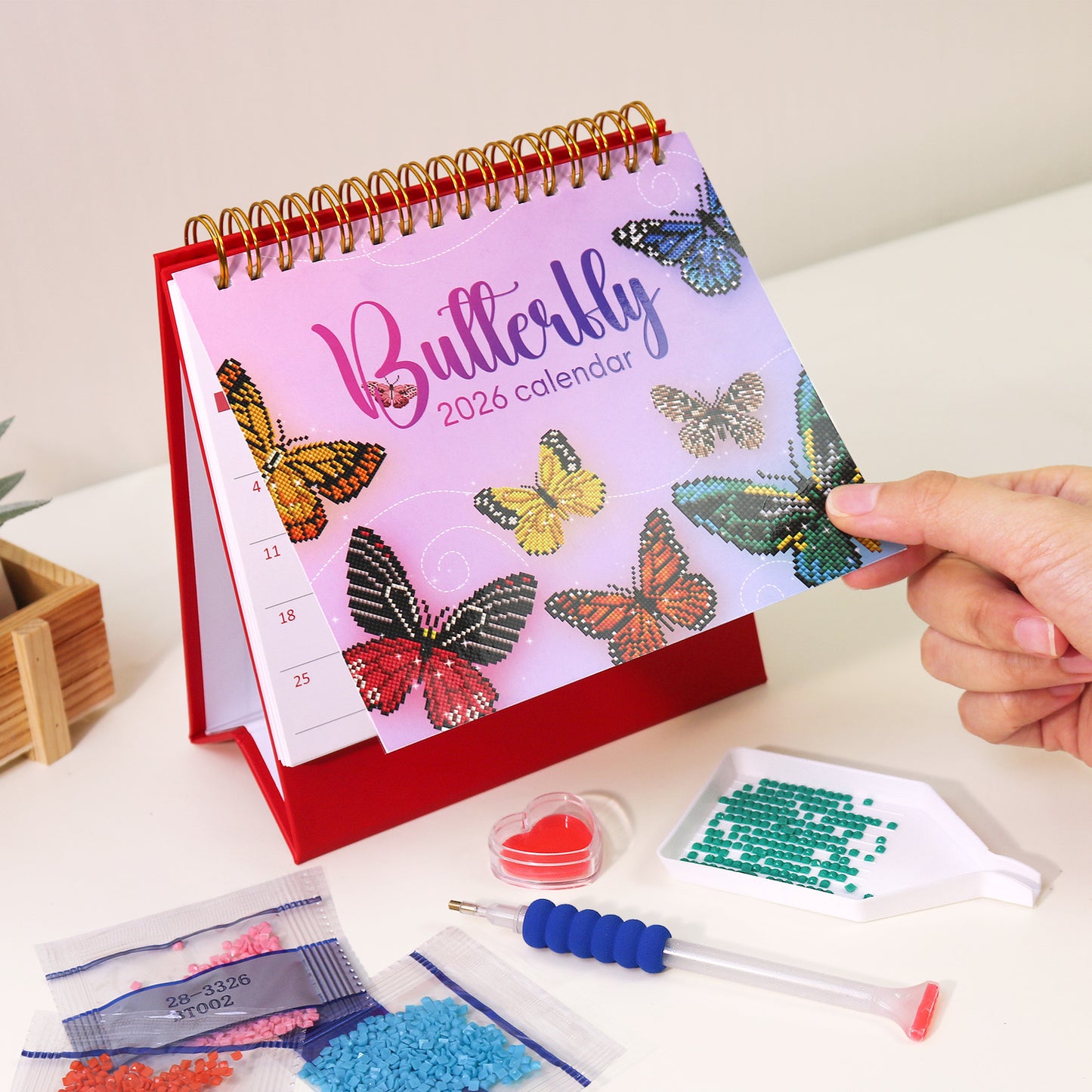 Butterfly DIY 2026 Calendar