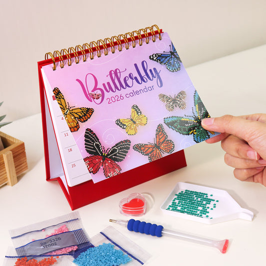Butterfly DIY 2026 Calendar