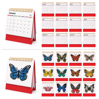Butterfly DIY 2026 Calendar