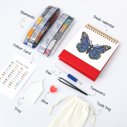 Butterfly DIY 2026 Calendar
