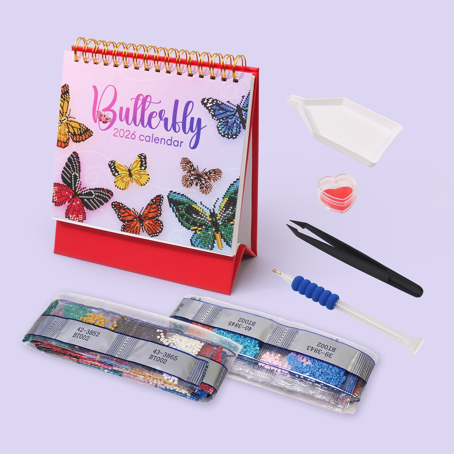 Butterfly DIY 2026 Calendar