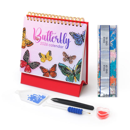 Butterfly DIY 2026 Calendar