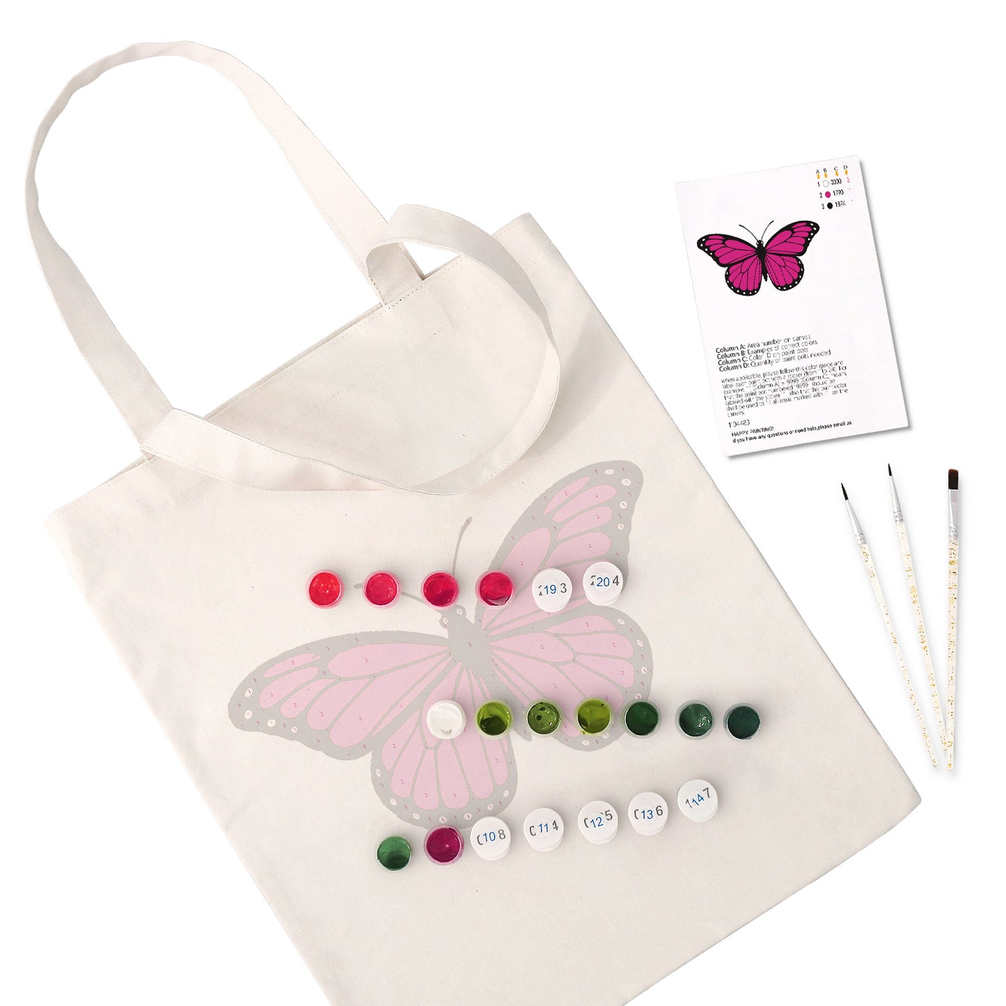 Butterfly PBN Bag
