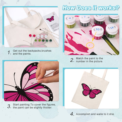 Butterfly PBN Bag