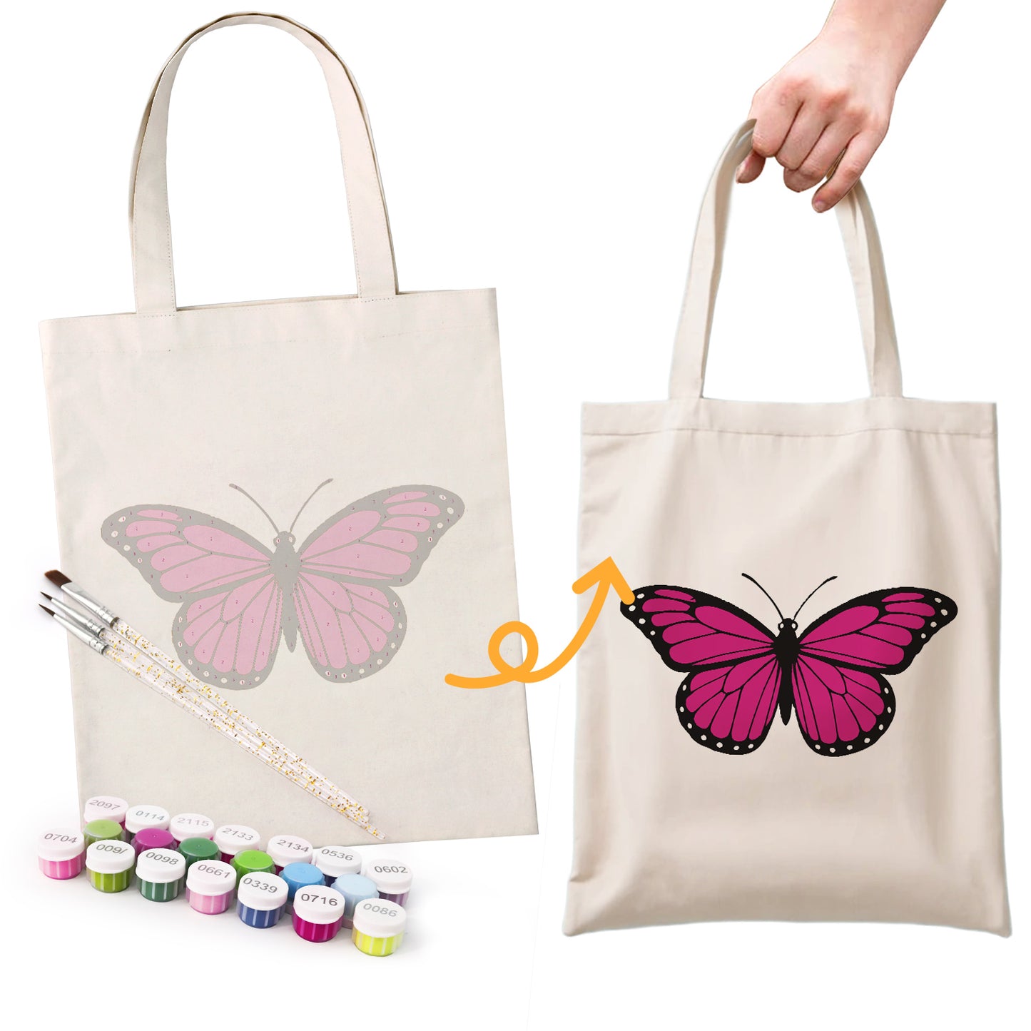 Butterfly PBN Bag