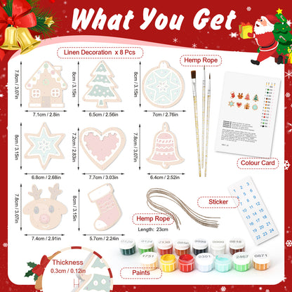 Christmas House PBN Christmas Ornaments