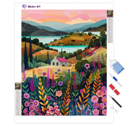 Colorful Landscap By Maikoo™ Diamond Painting Kit #01
