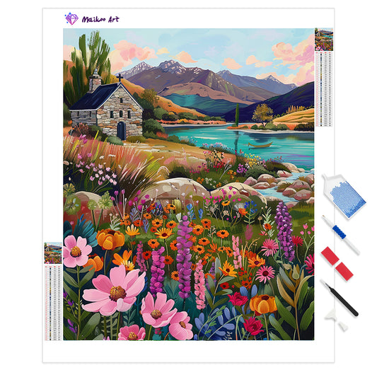 Colorful  Landscape By Maikoo™ Diamond Painting Kit #05