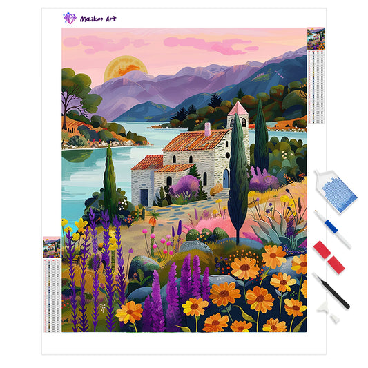 Colorful  Landscape By Maikoo™ Diamond Painting Kit #06