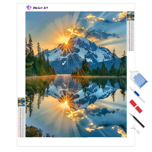 Colorful  Landscape By Maikoo™ Diamond Painting Kit #07