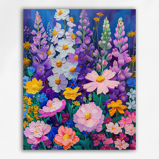 Colorful flowers by Maikoo™Paint by Numbers #15