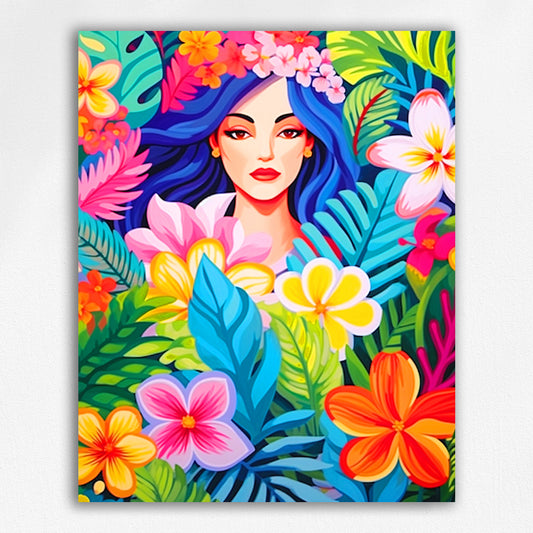 Colorful flowers by Maikoo™Paint by Numbers #22