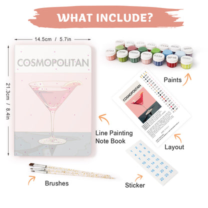 Cosmopolitan PBN Notebook
