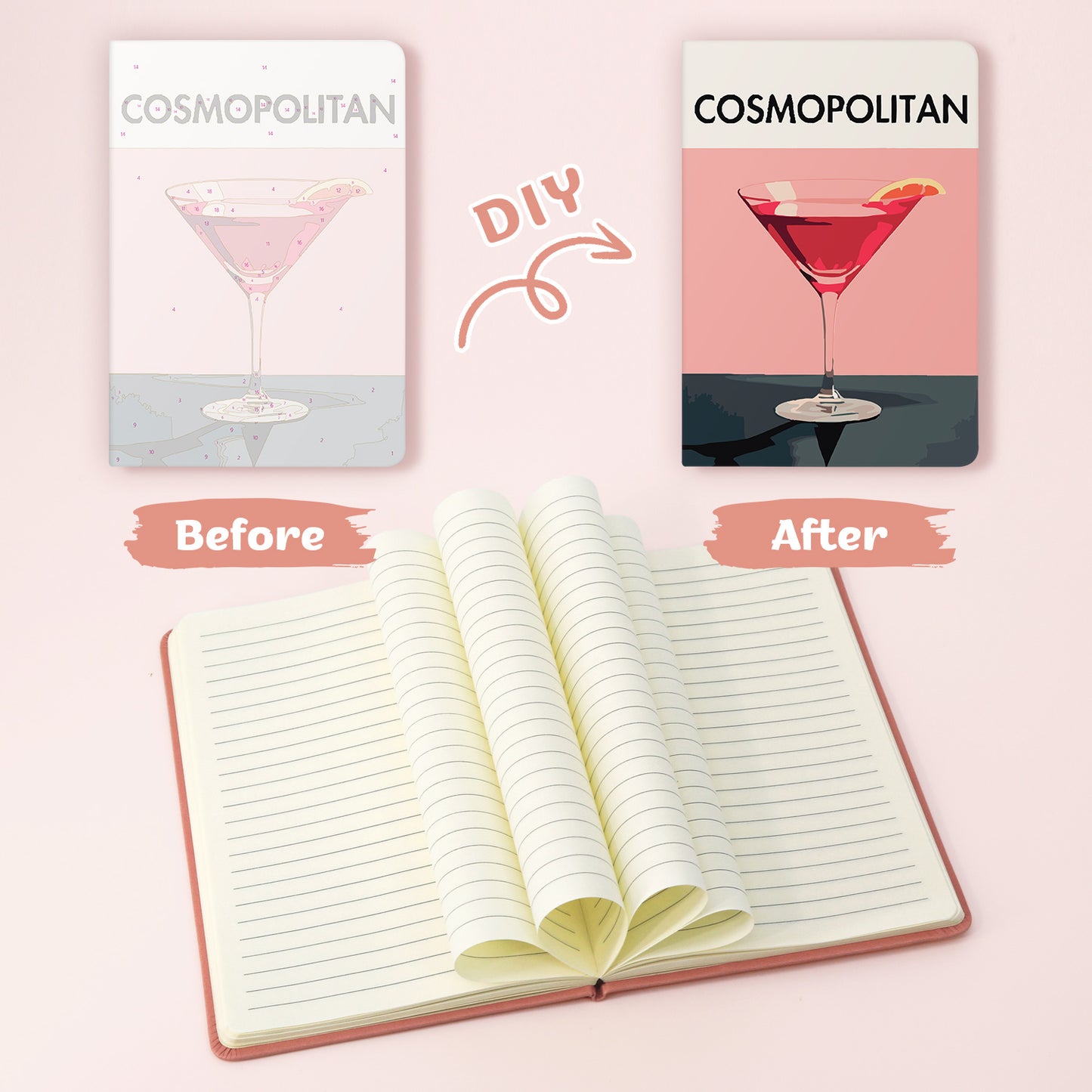Cosmopolitan PBN Notebook