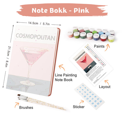 Cosmopolitan PBN Notebook