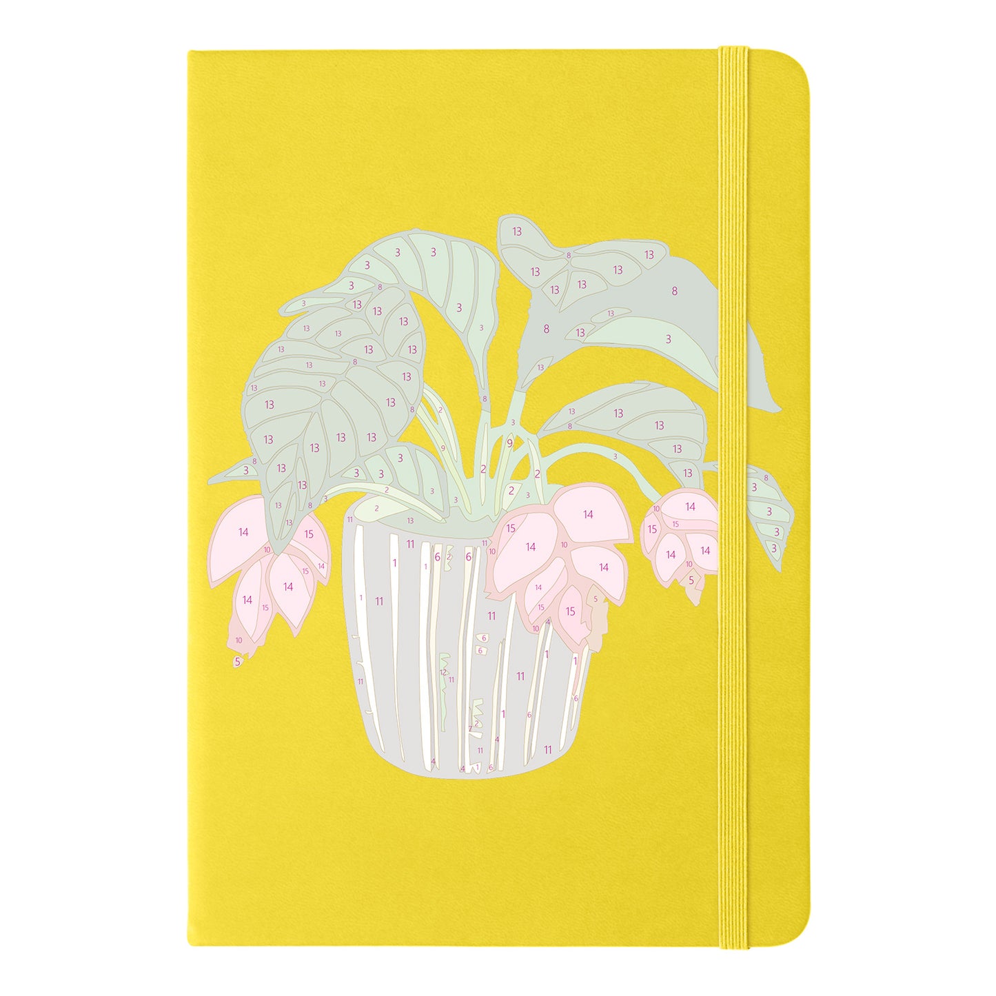 Cyclamen PBN Notebook