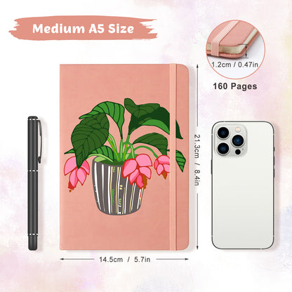 Cyclamen PBN Notebook
