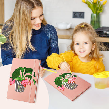 Cyclamen PBN Notebook