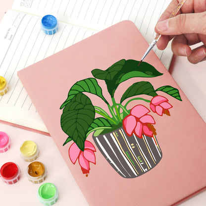 Cyclamen PBN Notebook