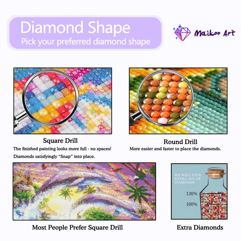 Colorful  Landscape By Maikoo™ Diamond Painting Kit #06