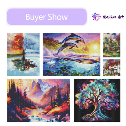 Colorful  Landscape By Maikoo™ Diamond Painting Kit #08