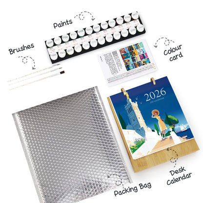 Famous Scenery -Calendar