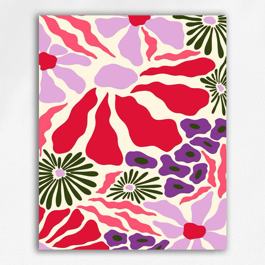 Flower Dance Feast- Paint by Numbers Kits