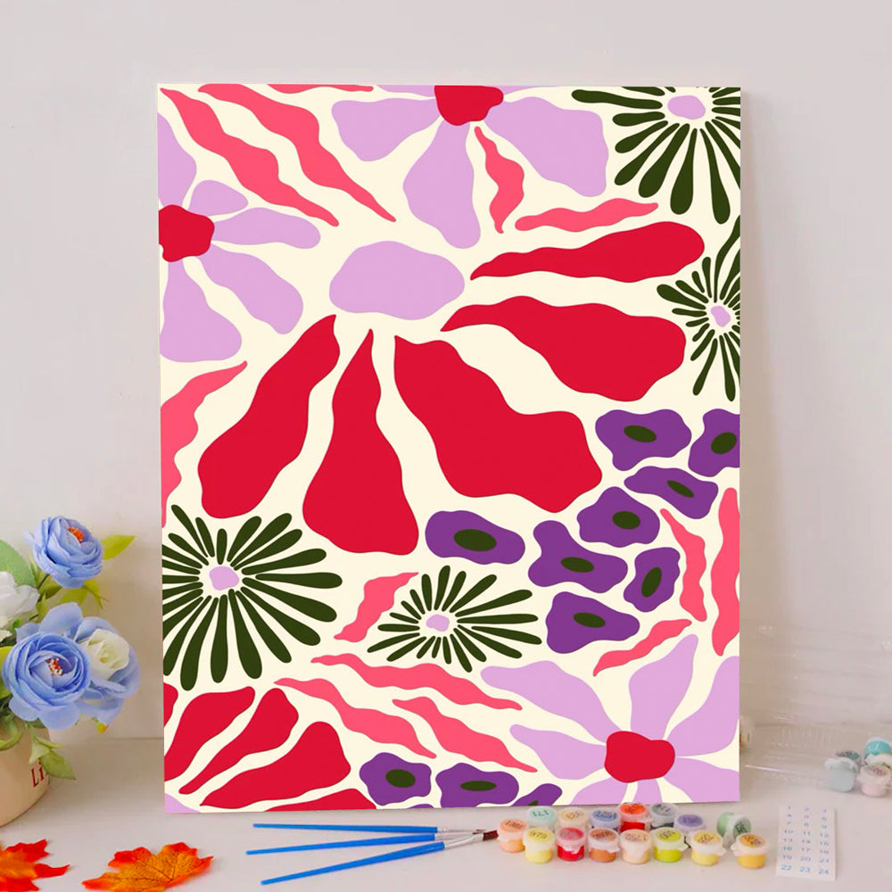 Flower Dance Feast- Paint by Numbers Kits