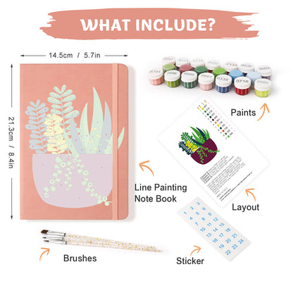 Foliage Plants PBN Notebook