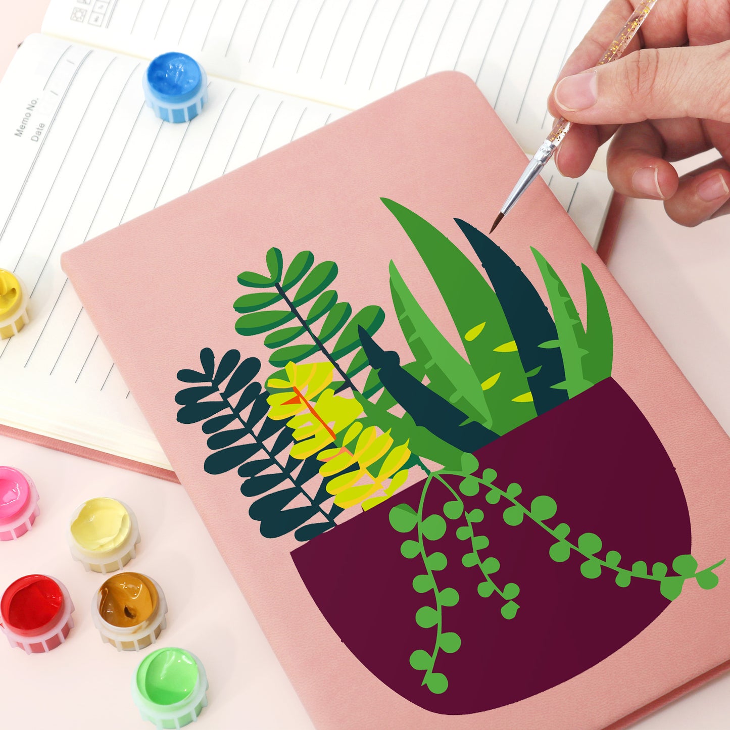 Foliage Plants PBN Notebook