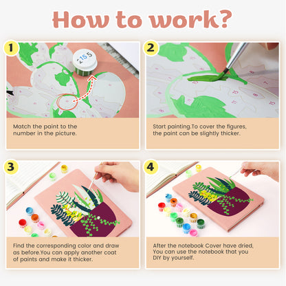 Foliage Plants PBN Notebook