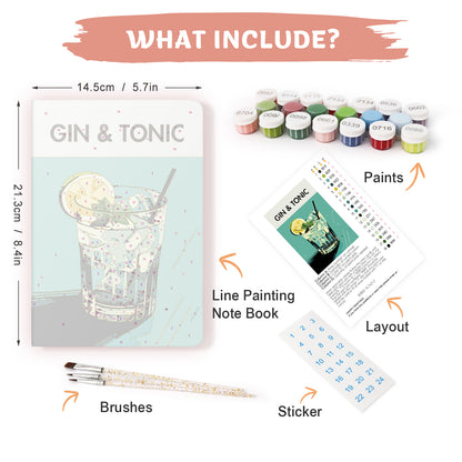 Gin & Tonic PBN Notebook